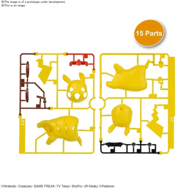 MODEL KIT POKEMON PIKACHU 03 BANDAI