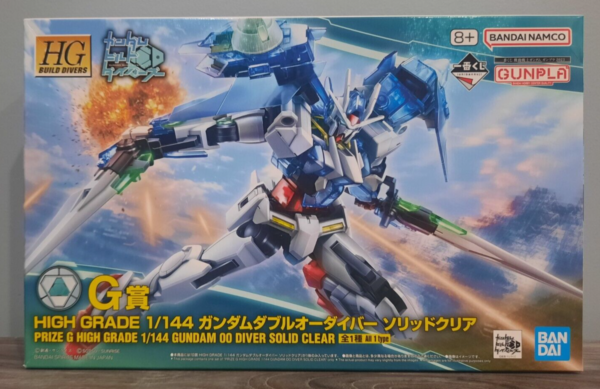 GUNDAM 00 DRIVER SOLID CLEAR PRIZE G HG BANDAI