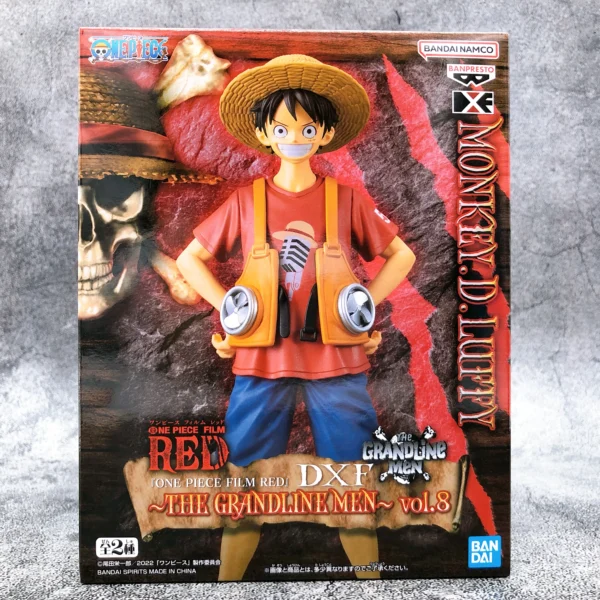 MONKEY D. LUFFY FILM RED THE GRANDLINE MEN DXF