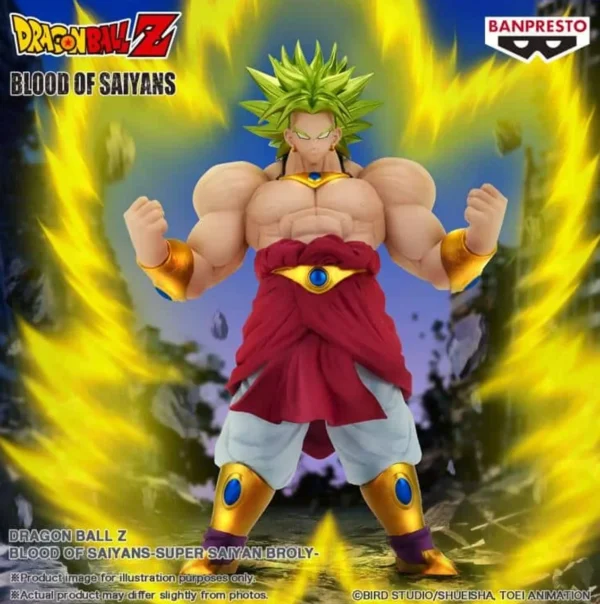 BROLY BLOOD OF SAIYANS BANPRESTO