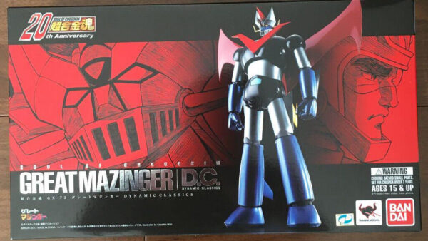 SOUL OF CHOGOKIN GX-73 GREAT MAZINGER D. C. DYNAMIC CLASSICS 20 ANIVERSARIO