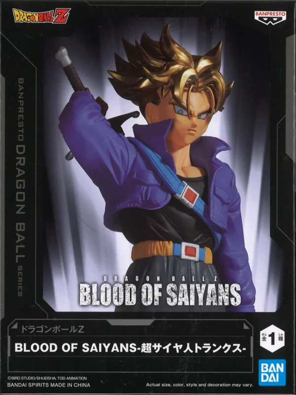 TRUNKS SUPER SAIYAN BLOOD OF SAIYANS BANDAI