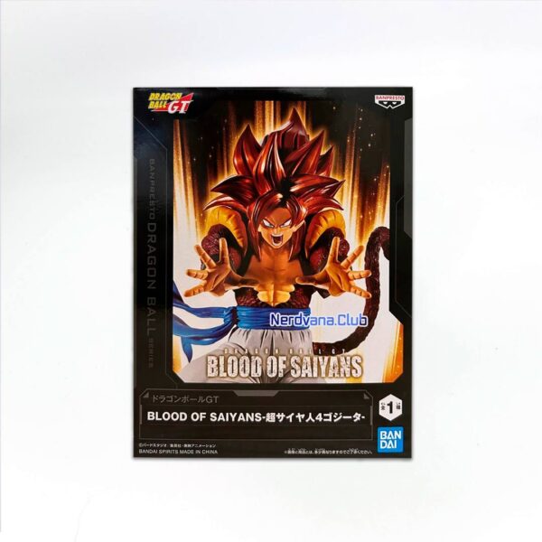 GOGETA SUPER SAIYAN 4 BLOOD OF SAIYANS BANDAI