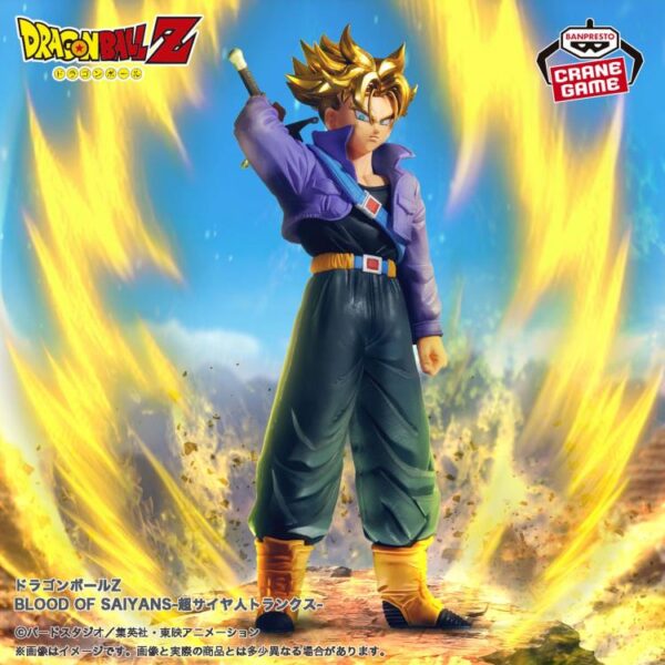 TRUNKS SUPER SAIYAN BLOOD OF SAIYANS BANDAI